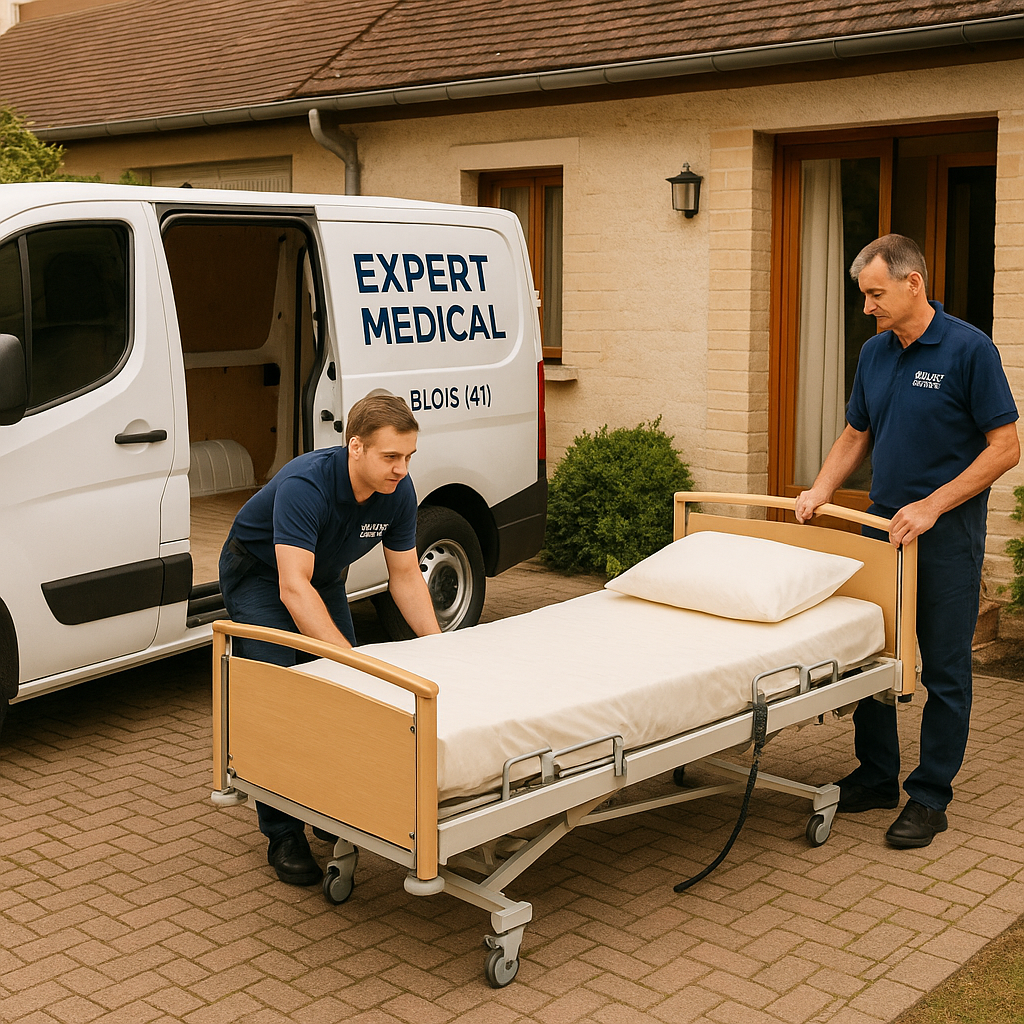 Location de lit médicalisé à Blois (41) – Livraison, installation, reprise